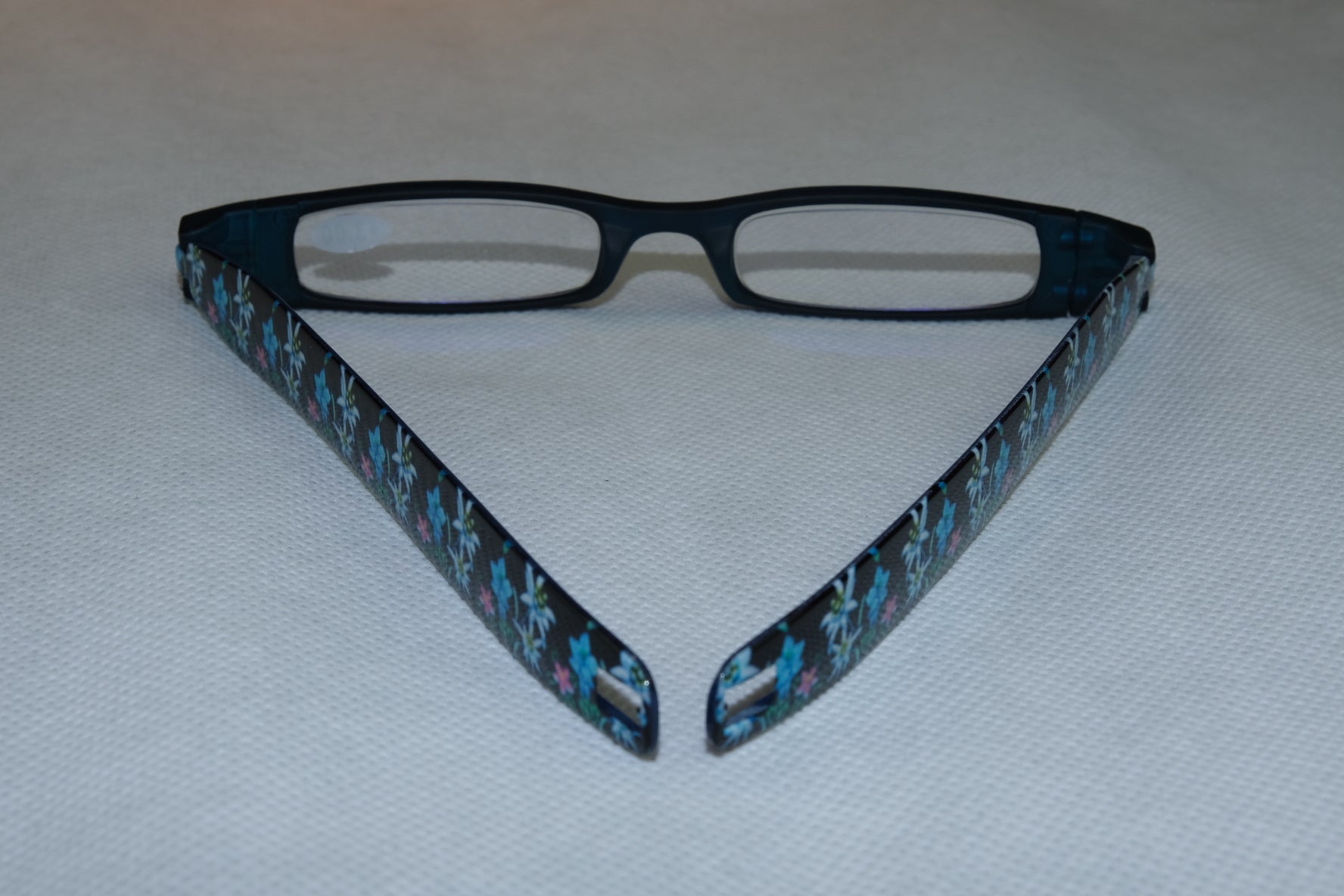 Figoline Lesebrille Edelweiss +2,5 dpt – Gläser transparent, Kunststoff, Blau