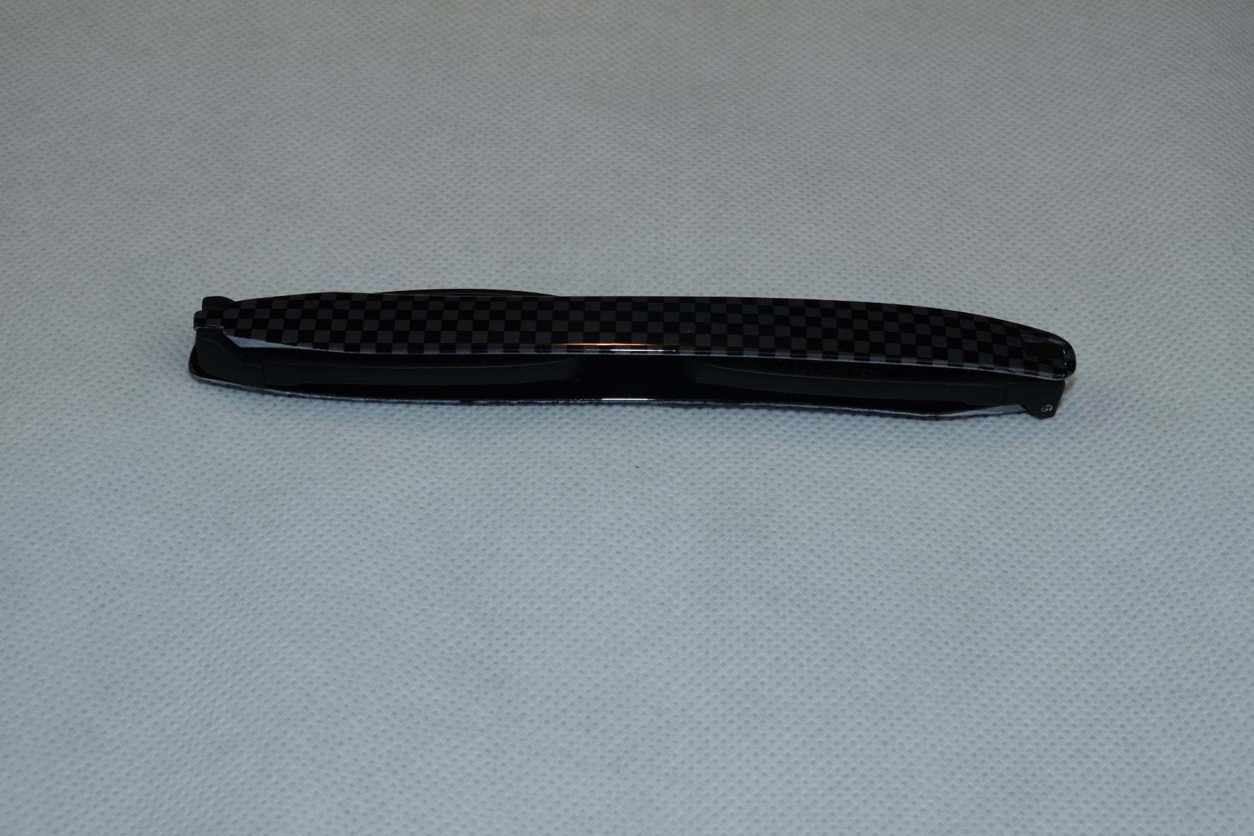 Figoline Lesebrille Carbon +1,0 dpt – Gläser transparent, Kunststoff, schwarz