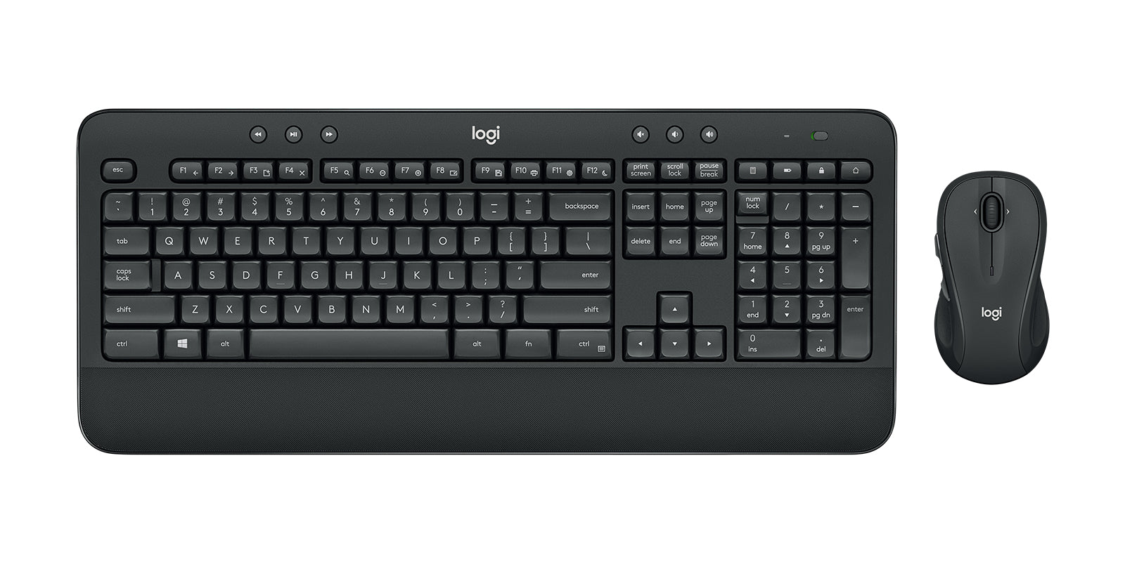 Logitech MK545 Advanced – Tastatur, kabellos (2,4 GHz), FR-Layout (FR)