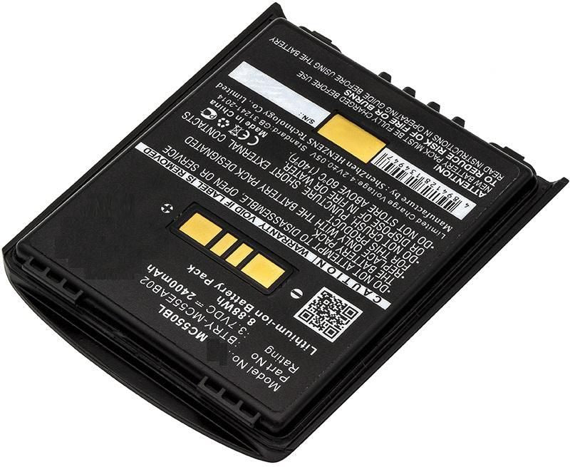 CoreParts Akku Li-Ion 3,7 V 2400 mAh, 8,9 Wh – für Zebra MC55/MC5574/MC5590 und andere