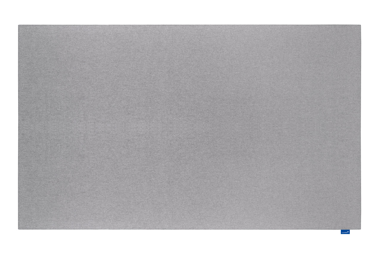 Legamaster Akustik-Pinnwand – Textil – 200 × 120 cm – Grau