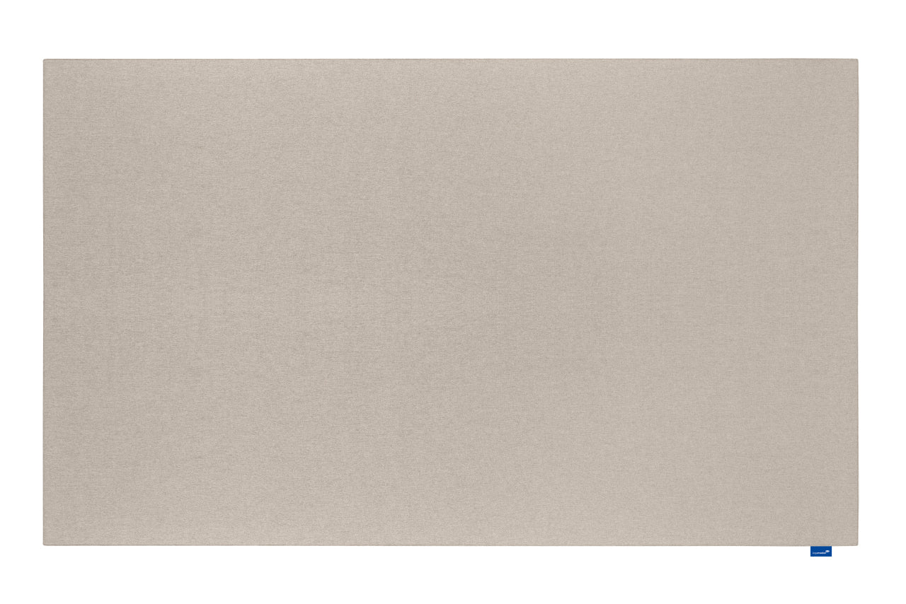 Legamaster Akustik-Pinnwand WALL-UP – Textil – 200 × 120 cm – beige