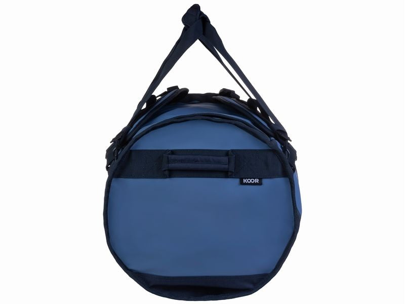 KOOR Sporttasche Sooma Misty Skies – 50 l, aus rPET, blau, 37 × 40,5 × 60,5 cm