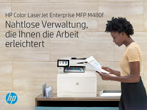 HP Color LaserJet Enterprise M480 f – Farbiger Laser-MFP, 4-in-1 – 27 Seiten/Min S/W, 27 Seiten/Min Farbe