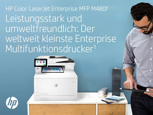 HP Color LaserJet Enterprise M480 f – Farbiger Laser-MFP, 4-in-1 – 27 Seiten/Min S/W, 27 Seiten/Min Farbe
