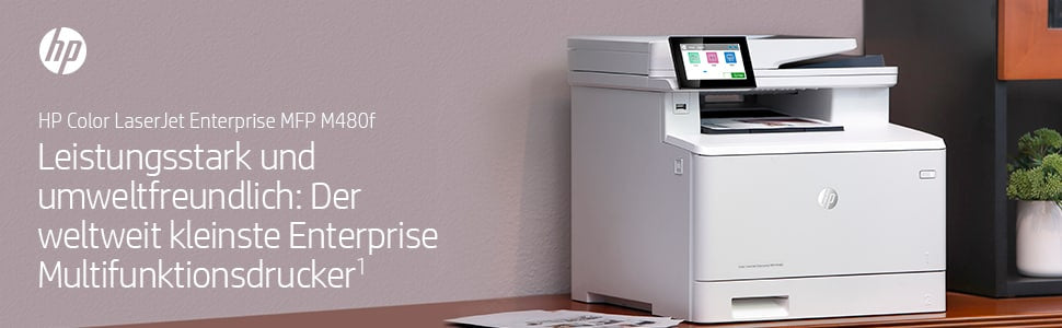 HP Color LaserJet Enterprise M480 f – Farbiger Laser-MFP, 4-in-1 – 27 Seiten/Min S/W, 27 Seiten/Min Farbe