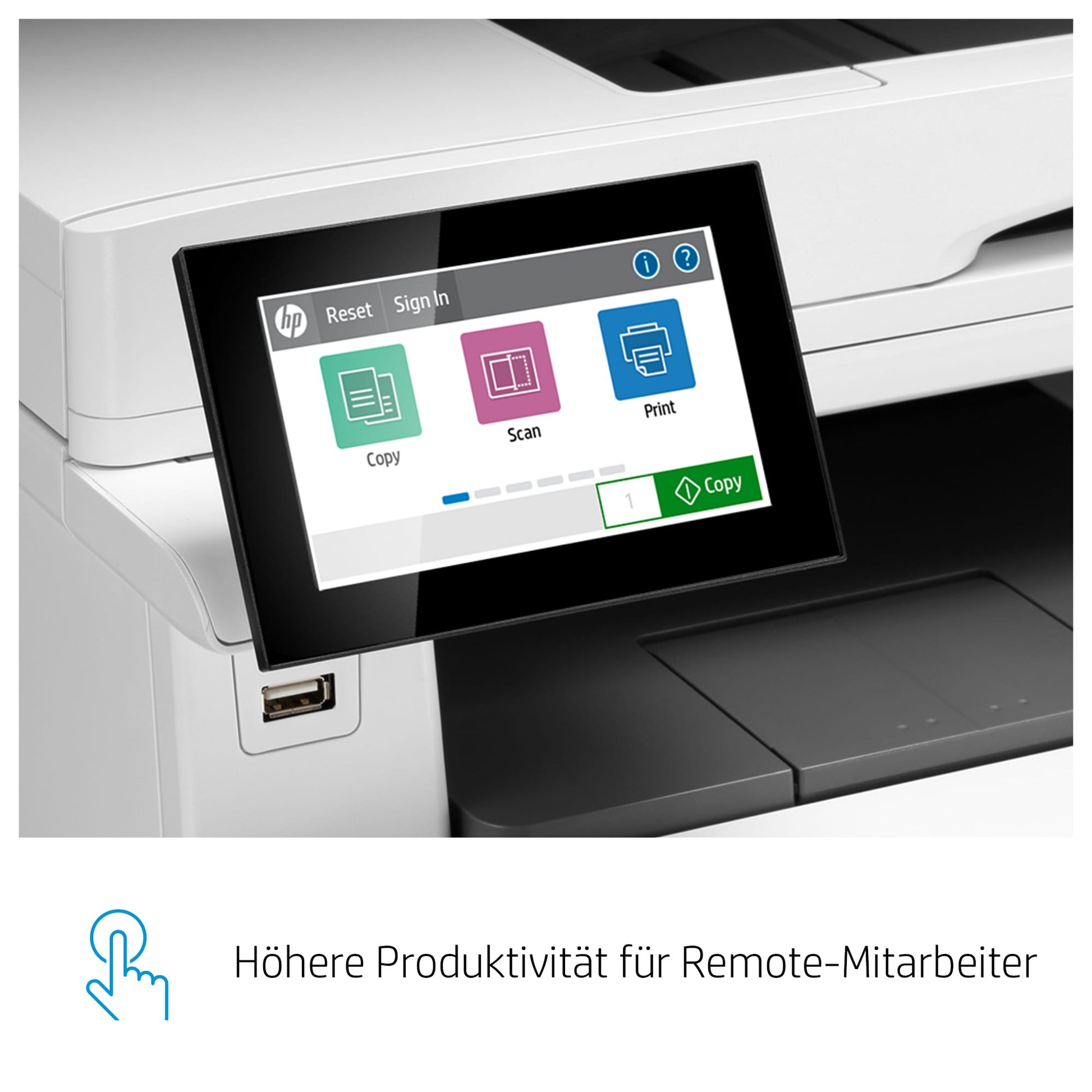 HP Color LaserJet Enterprise M480 f – Farbiger Laser-MFP, 4-in-1 – 27 Seiten/Min S/W, 27 Seiten/Min Farbe