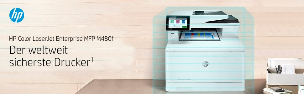 HP Color LaserJet Enterprise M480 f – Farbiger Laser-MFP, 4-in-1 – 27 Seiten/Min S/W, 27 Seiten/Min Farbe