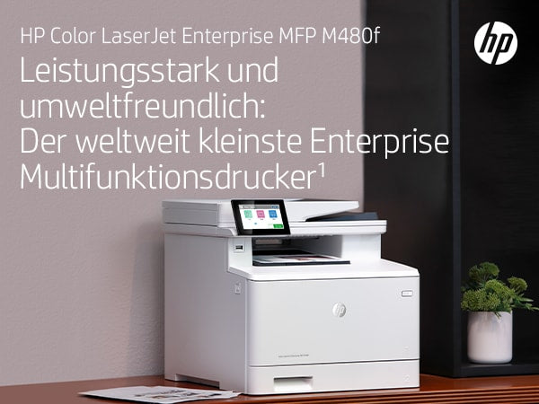 HP Color LaserJet Enterprise M480 f – Farbiger Laser-MFP, 4-in-1 – 27 Seiten/Min S/W, 27 Seiten/Min Farbe