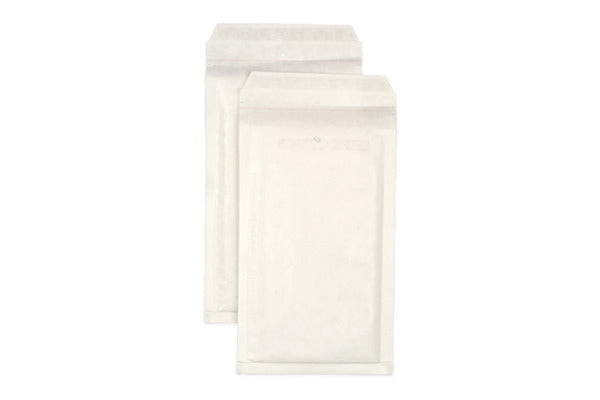 Elco Luftpolstertasche – 140 × 220 mm, selbstklebend, weiss, Papier/PE