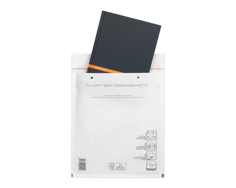 Elco Luftpolstertasche – 220 × 260 mm, weiss, selbstklebend