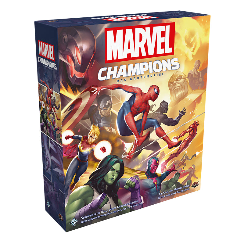 Fantasy Flight Games Marvel Champions: Das Kartenspiel – Grundspiel, Kartenspiel, 1–4 Spieler, ab 14 Jahren, 45 min