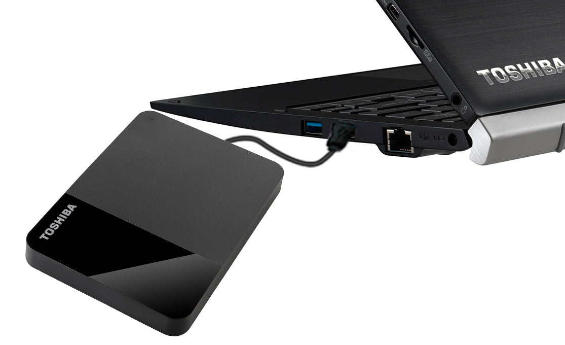 Toshiba Canvio Ready 1 TB – 2,5", USB 3.2 Gen 1 (Micro-USB B)