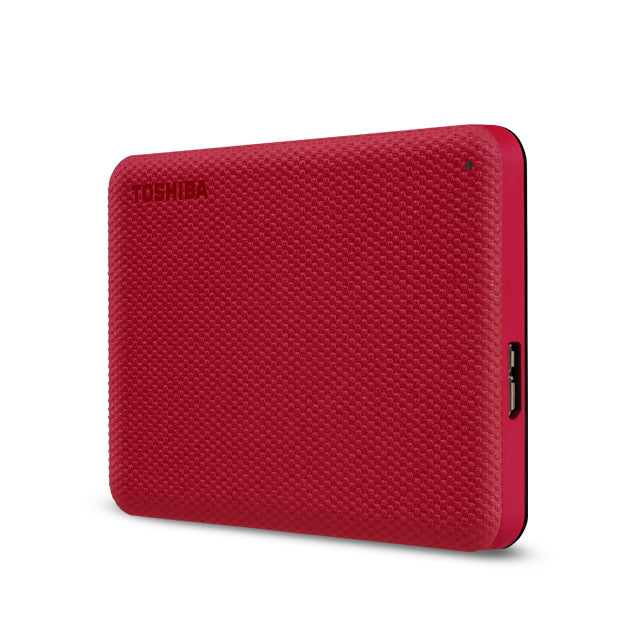 Toshiba Canvio Advance 1 TB – 2,5" HDD, USB 3.2 Gen1 Typ-A, Rot