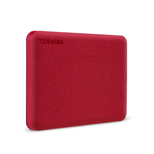 Toshiba Canvio Advance 1 TB – 2,5" HDD, USB 3.2 Gen1 Typ-A, Rot
