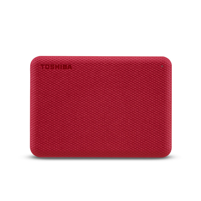 Toshiba Canvio Advance 1 TB – 2,5" HDD, USB 3.2 Gen1 Typ-A, Rot