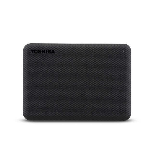 Toshiba Canvio Advance 4 TB – für 2,5" HDD, USB 3,2 Gen 1 (Type-A), Schwarz