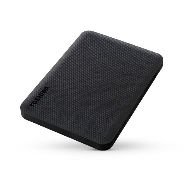 Toshiba Canvio Advance 4 TB – für 2,5" HDD, USB 3,2 Gen 1 (Type-A), Schwarz