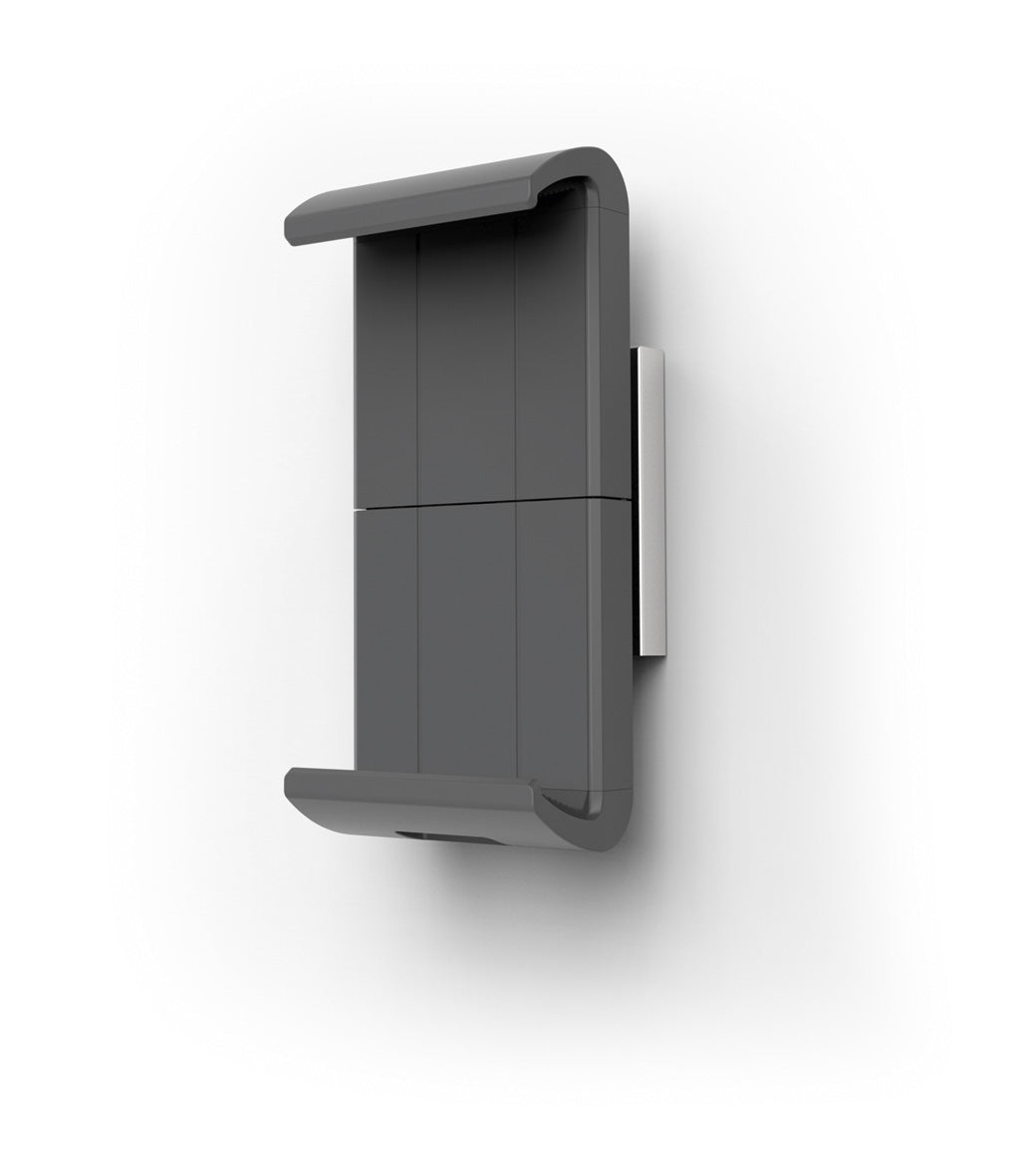 Durable Wall XL Tablethalter – für Tablets 7–13", Aluminium/Kunststoff, Silber Metallic