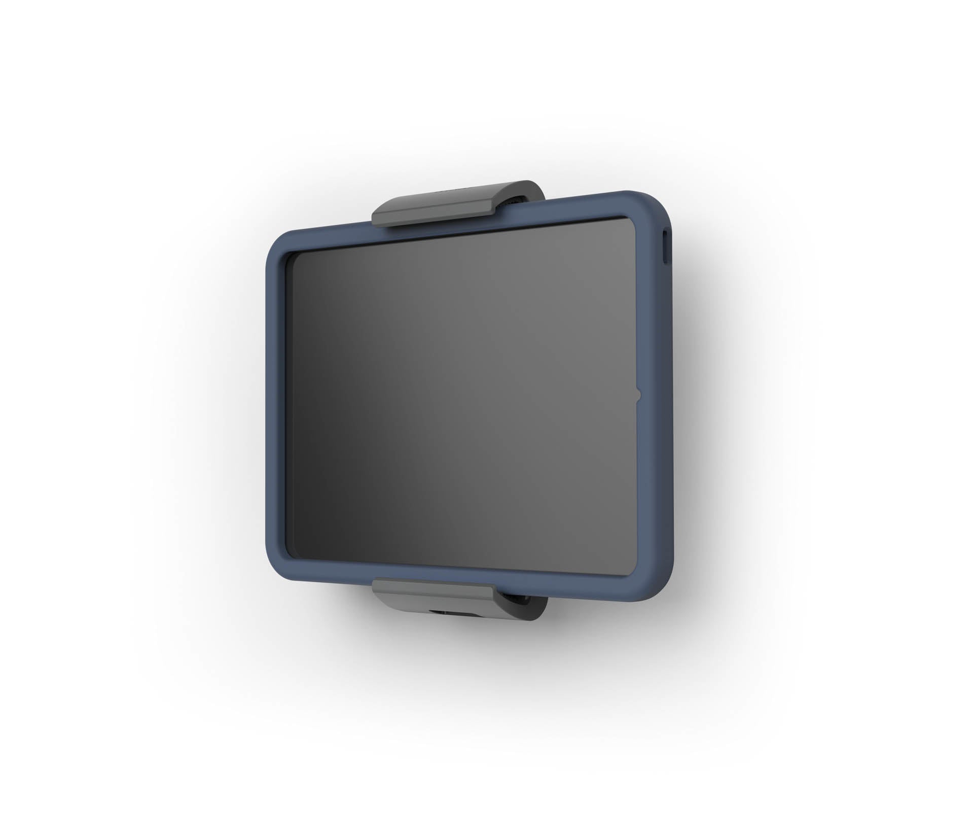 Durable Wall XL Tablethalter – für Tablets 7–13", Aluminium/Kunststoff, Silber Metallic