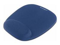 Kensington Mausmatte mit Handgelenkauflage – für Maus – Schaumstoff – Blau