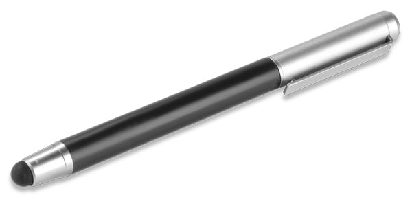 4smarts Eingabestift für kapazitive Touchscreens – mit Kugelschreiber, passiv – schwarz