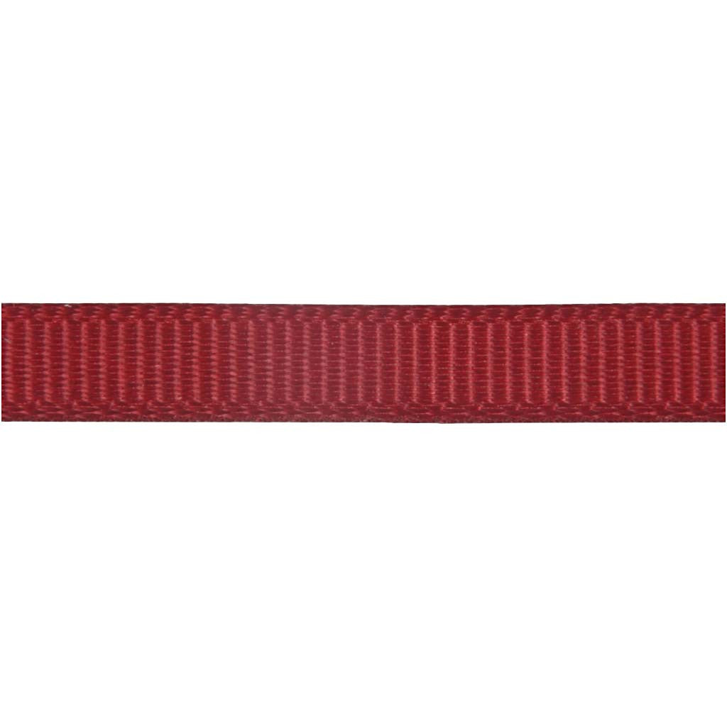 Creativ Company Bast, rot, 6 mm × 15 m