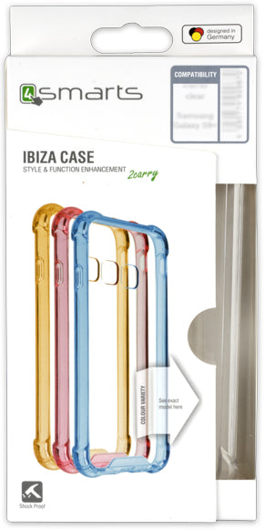 4smarts Ibiza Backcover – für Samsung Galaxy A21s, Silikon, Transparent, bis 2 m Sturzsicher