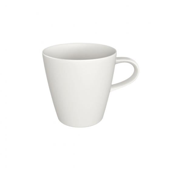 Villeroy & Boch Kaffeetasse – 0,37 l, Porzellan, weiss, 6 Stück