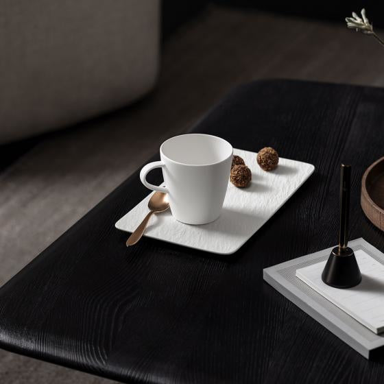 Villeroy & Boch Kaffeetasse – 0,37 l, Porzellan, weiss, 6 Stück
