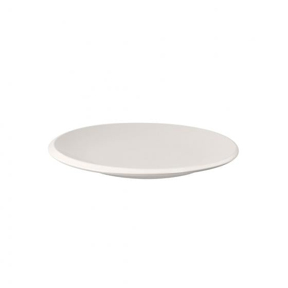 Villeroy & Boch New Moon Frühstücksteller – Porzellan, weiss, spülmaschinenfest, mikrowellenfest, 6 Stück