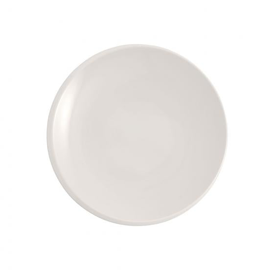 Villeroy & Boch New Moon Frühstücksteller – Porzellan, weiss, spülmaschinenfest, mikrowellenfest, 6 Stück