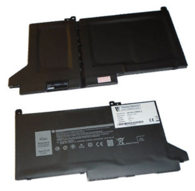 Vistaport Notebook-Akku – für Dell Latitude 7280–7490 (7390 ausser 2-in-1) – 42 Wh, 11,4 V (3 Zellen) – Schwarz