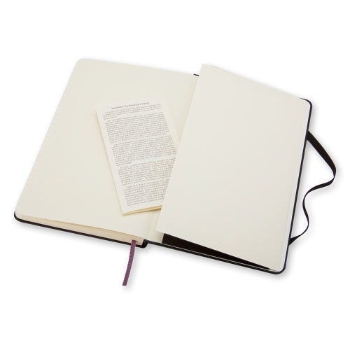 Moleskine Notizbuch Classic Collection, kariert, Leimbindung, Hardcover, 240 Seiten, 70 g/m² – schwarz