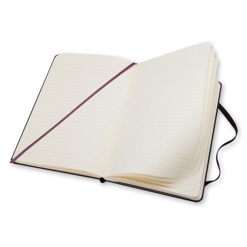 Moleskine Notizbuch Classic Collection, 90 × 140 mm, liniert, Leimbindung, Hardcover, 192 Seiten – schwarz
