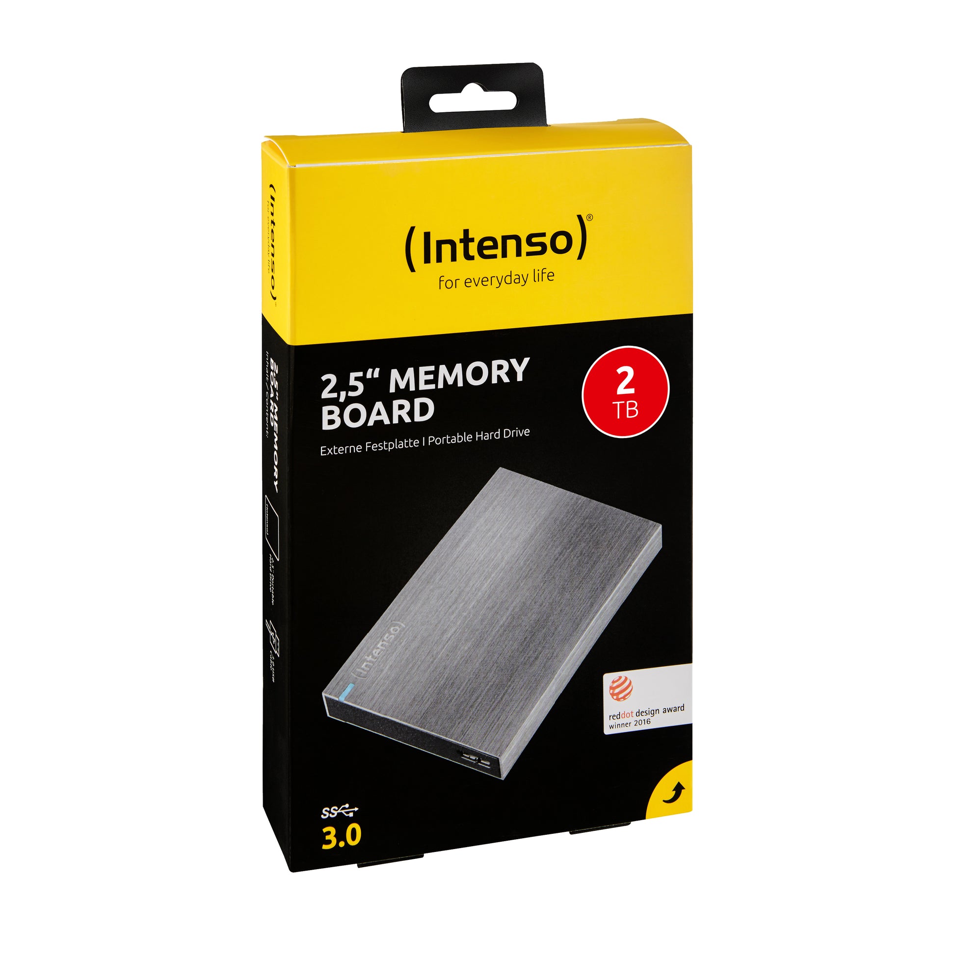 Intenso Memory Play 6028680 – 2 TB, 2,5" HDD, USB 3,0 Micro-USB B, Anthrazit