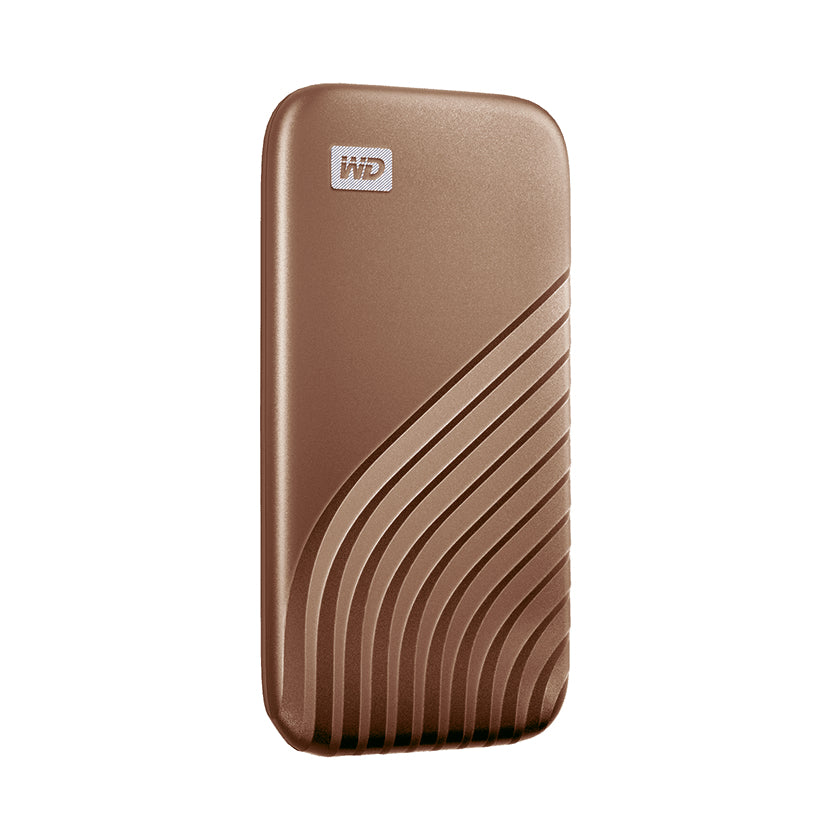 Western Digital My Passport SSD 500 GB – NVMe, USB 3.2 Gen 2, 1'050/1'000 MB/s, Hardware-Verschlüsselung