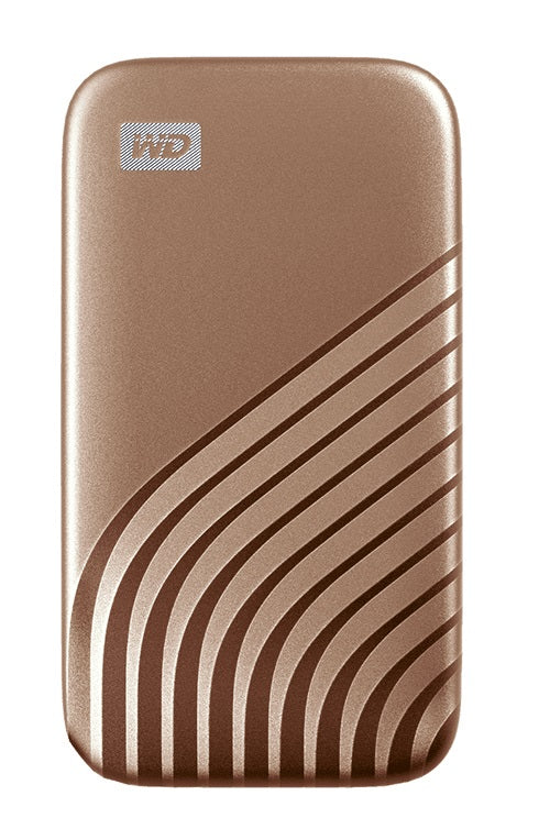 Western Digital My Passport SSD – 2 TB, USB 3.2 Gen 2 (USB-C), Gold