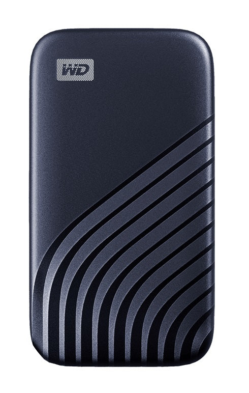 Western Digital My Passport Midnight SSD – 2 TB, USB Typ-C (USB 3.2 Gen 2), Passwortschutz