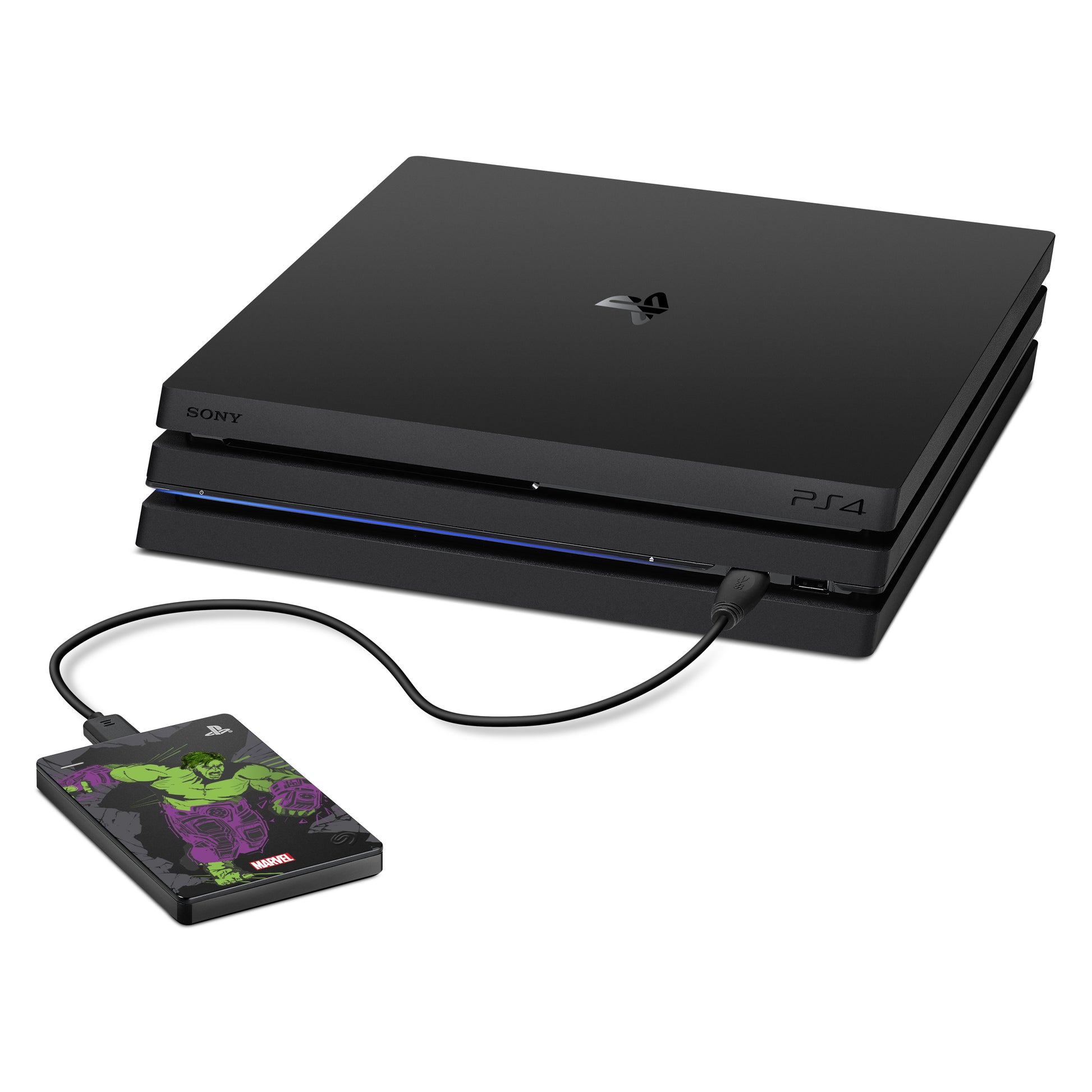 Seagate Game Drive HULK Speichergerät – 2 TB, USB 3.0, für PS4