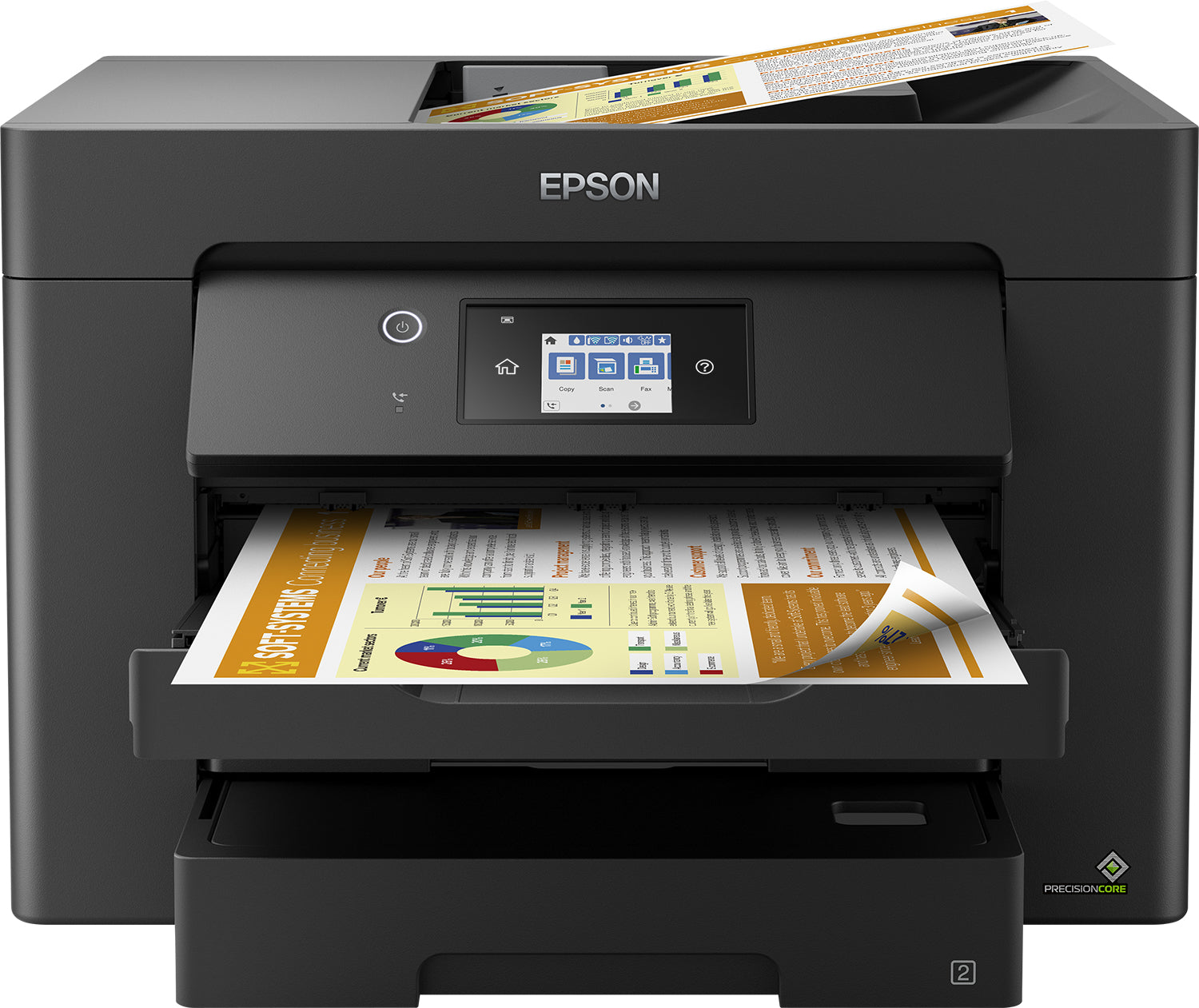 Epson WorkForce WF-7830DTWF – Farbiges Tintenstrahl-MFP A3, 4-in-1