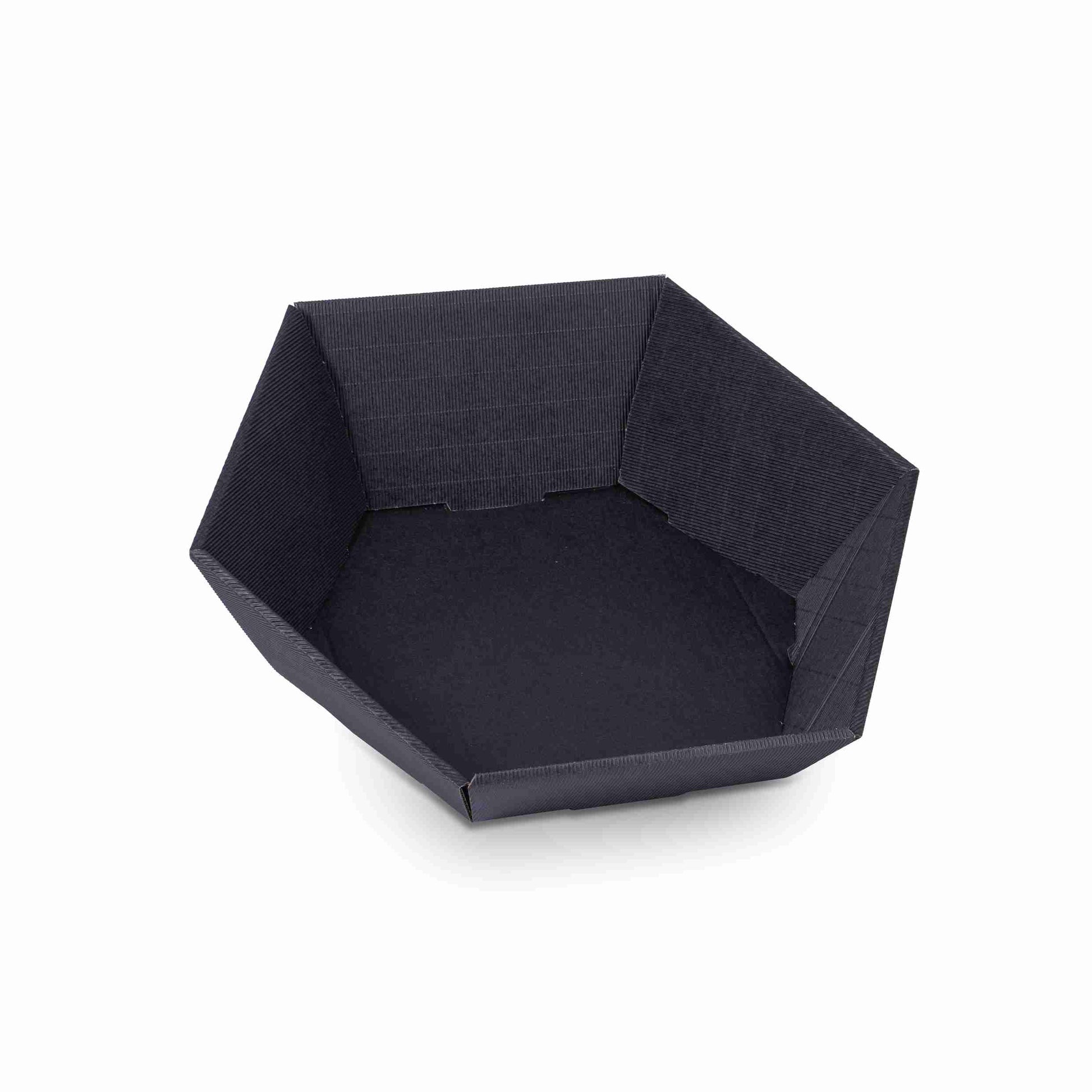 Model Geschenkkorb schwarz – Innenmass 465 × 90 × 415 mm – 1 Stk., ab 50 Stk.