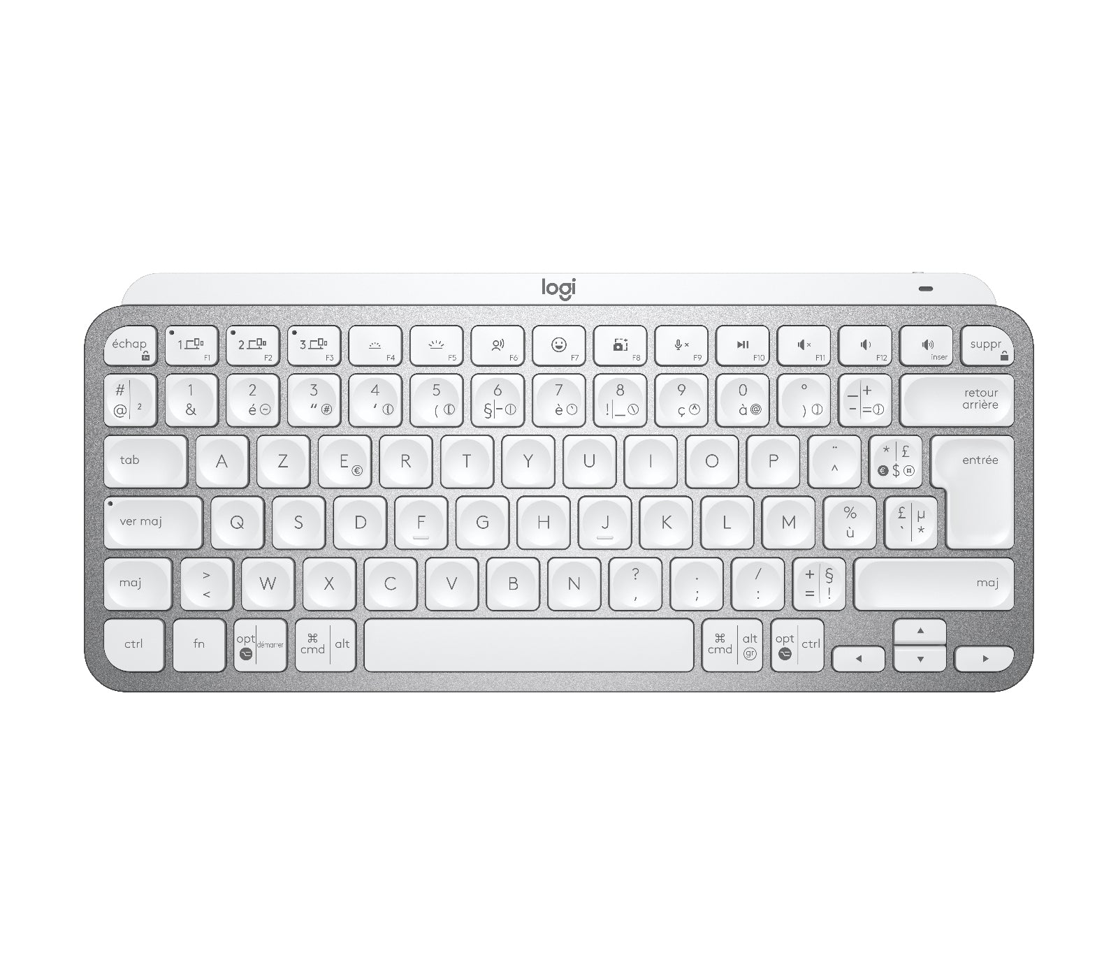 Logitech MX Keys Mini – Tastatur, kabellos, beleuchtet