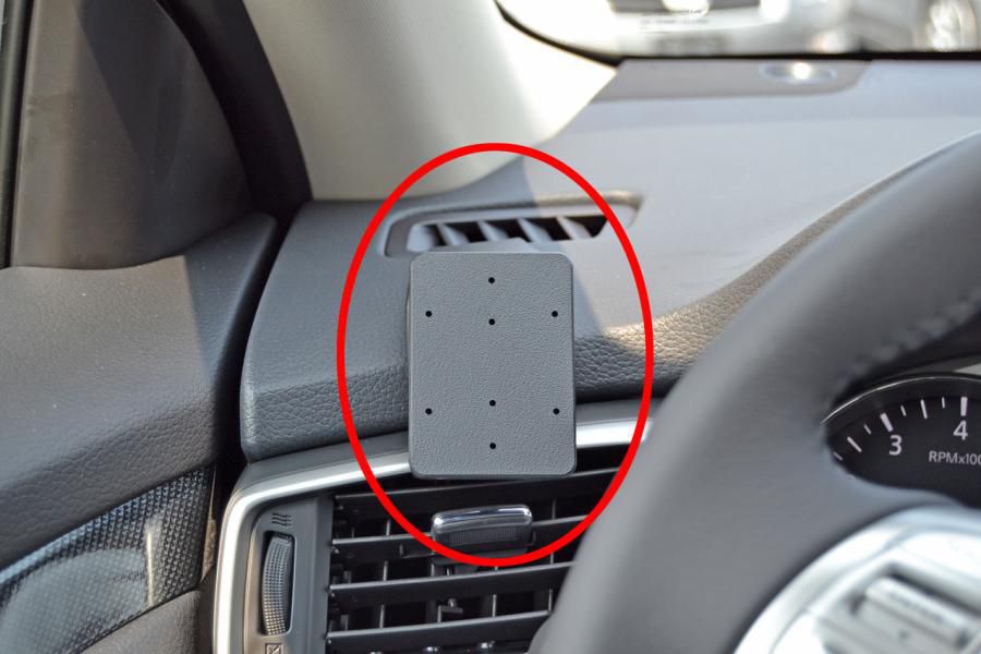 Brodit ProClip – Auto-Halterung – für Nissan Qashqai (14–15), Rogue (14–15), X-Trail (14–15) – Schwarz