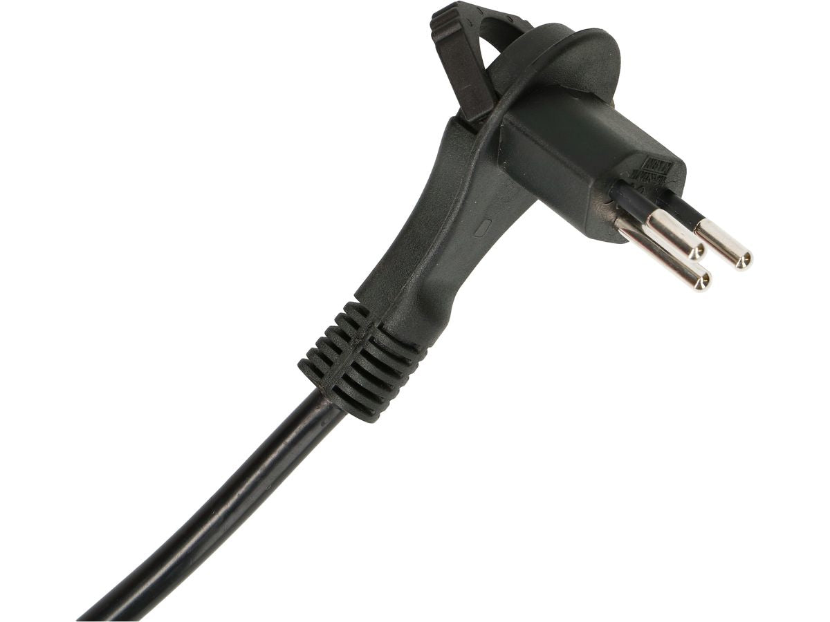 Max Hauri AG Max Hauri Verlängerungskabel – T12–T13, 5 m, 3×1 mm², schwarz