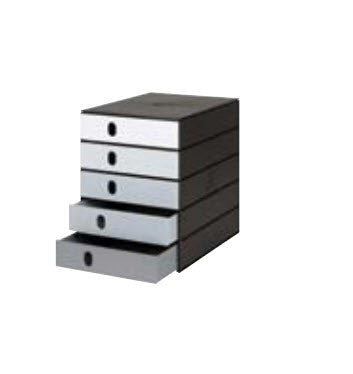 Styro Val Pro Schubladenelement – für Format C4, Metallmöbel, Regale – 243 × 335 × 323 mm