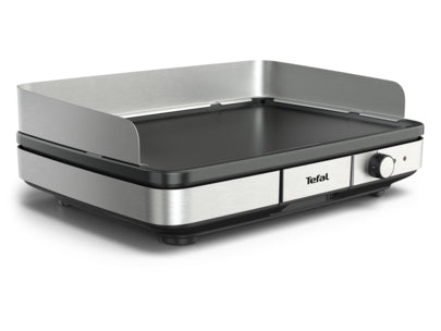 Tefal Grill Maxi Plancha – 47×33 cm Kochfläche, 2300 W – Schwarz/Edelstahl