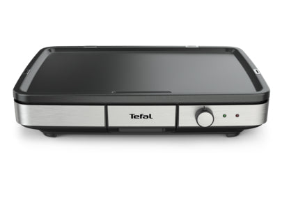Tefal Grill Maxi Plancha – 47×33 cm Kochfläche, 2300 W – Schwarz/Edelstahl