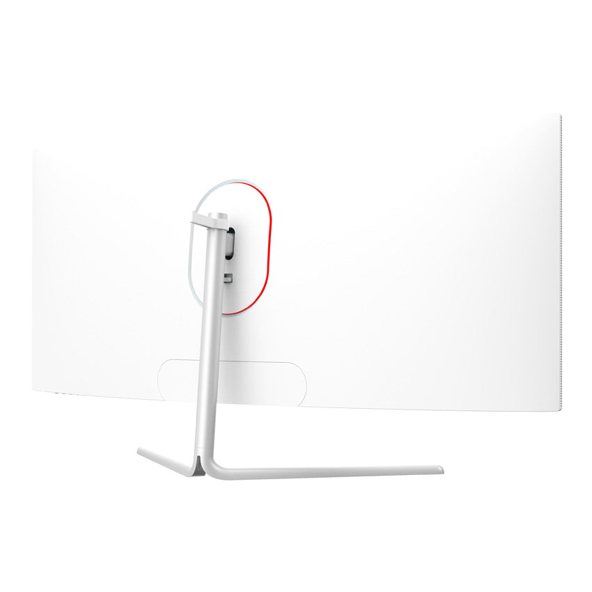 LC-Power LC-M34-UWQHD-100-C-V3 – Monitor, 34", VA, 120 Hz, 300 cd/m², Gebogen, VESA 75 × 75, Weiss