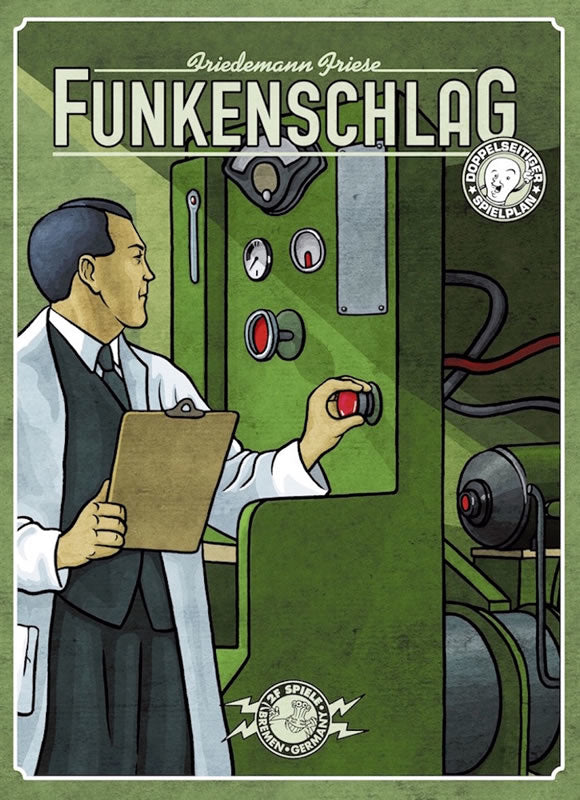 2f-Spiele Funkenschlag – Strategiespiel, 2–6 Spieler, ab 14 Jahren, 120 Min., DE